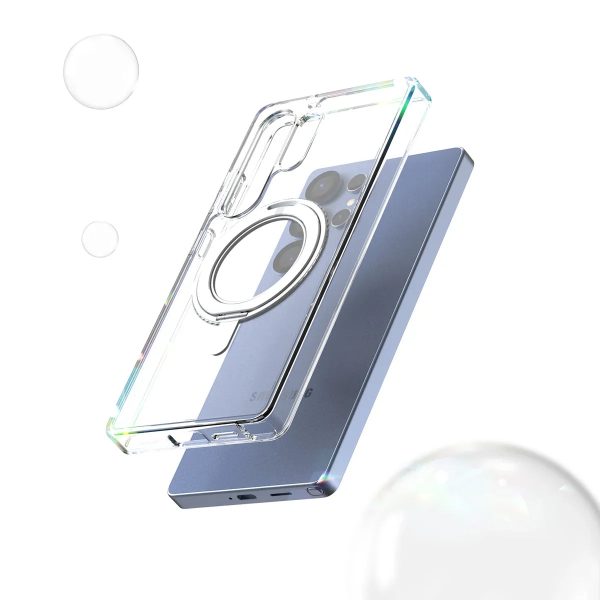 Araree Samsung S25 Ultra Duple Stand Magsafe Case - Clear - Tashqila