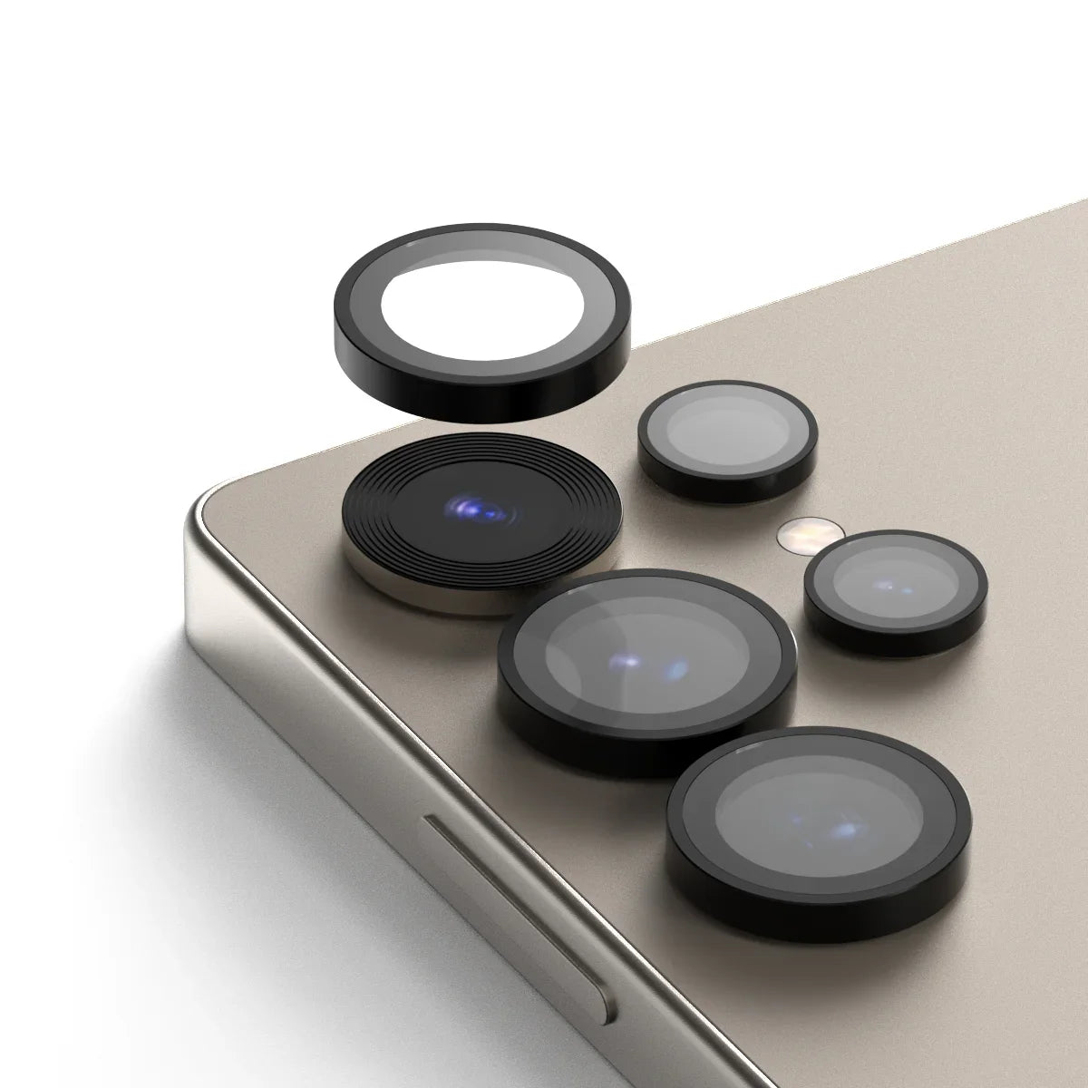 Araree Samsung S25 Ultra Metal Ring Camera Lens - Clear - Tashqila