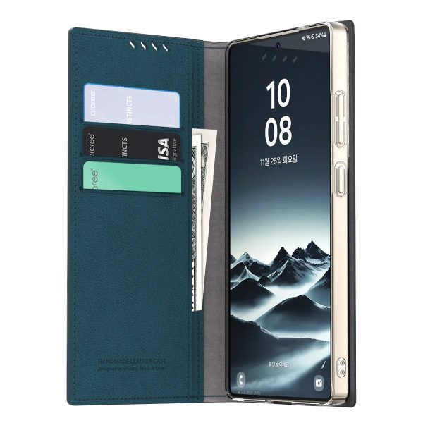 Araree Samsung S25 Ultra Mustang Diary Case - Ash Blue - Tashqila