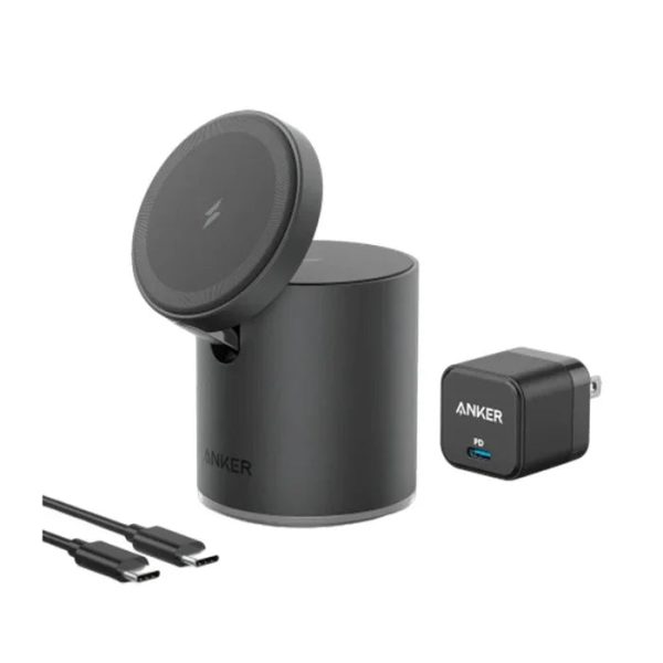 Anker 623 Magnetic Wireless Charger (Maggo) -Black - Tashqila
