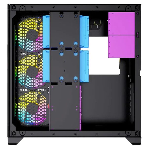 Twisted Minds Bullet-07 Mid Tower Gaming Case - Black - Tashqila