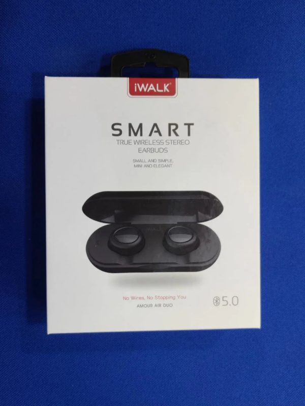 iWalk Smart True Wireless Stereo Earbuds - Black - Tashqila