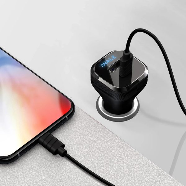 iWalk Car Charger Power Delivery & Qc 3.0 - Tashqila