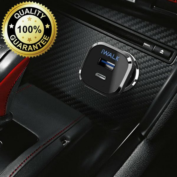 iWalk Car Charger Power Delivery & Qc 3.0 - Tashqila