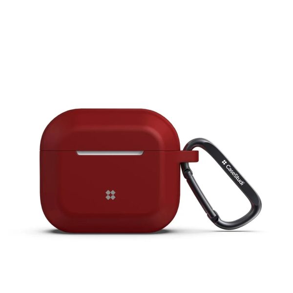 Casestudi Eiger Series Case For Airpods 3 - Red - Tashqila