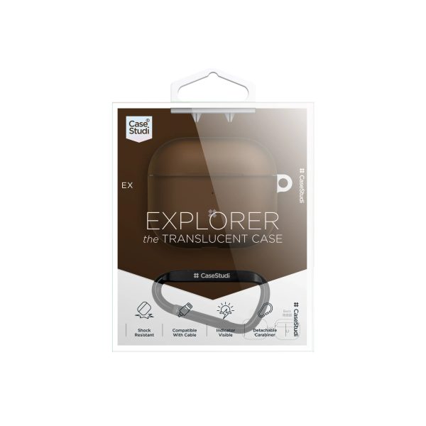 Casestudi Explorer Series Case For Airpods 3 - Brown - Tashqila
