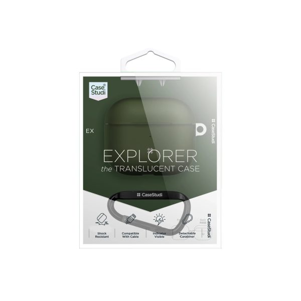 Casestudi Explorer Series Case For Airpods 3 - Green - Tashqila