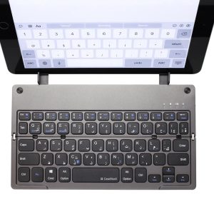 Casestudi Foldboard Bluetooth Wireless Keyboard -Grey - Tashqila