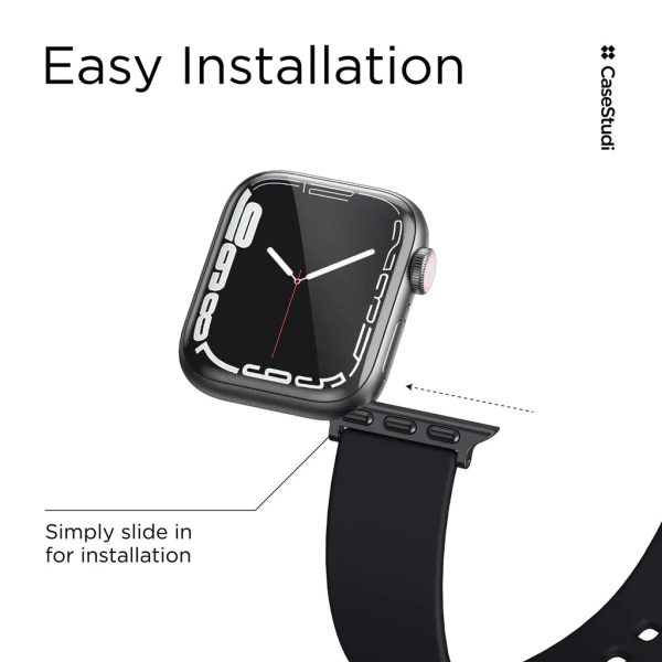 Casestudi Watch 49/46/45/44 Mm USL Series Strap - Black - Tashqila