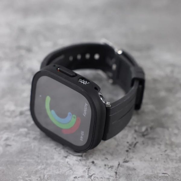 Casestudi Impact Series + Screen Protector For Apple Watch Ultra - Black - Tashqila