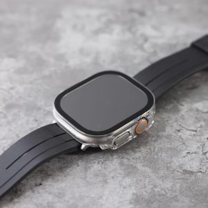 Casestudi Impact Series + Screen Protector For Apple Watch Ultra - Silver - Tashqila