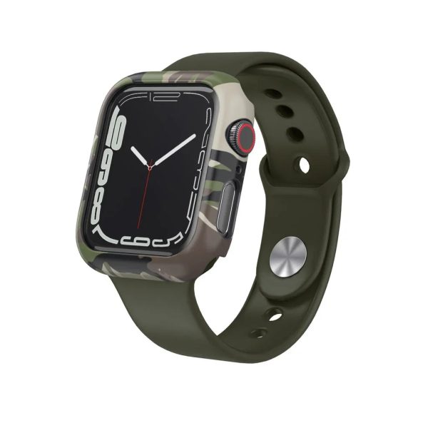 Casestudi Prismart Series Case For Apple Watch 44/45mm - Camowood - Tashqila