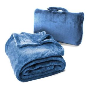 CABEAU Fold 'n Go Blanket - Royal Blue - Tashqila