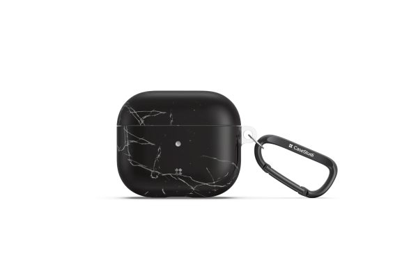 Casestudi Prismart Series Case For Airpods 3 - Marble Black - Tashqila