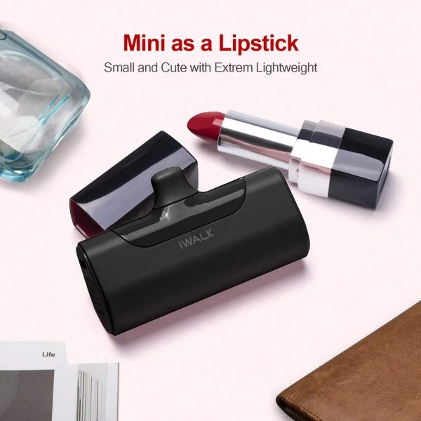 iWalk Link Me Plus iPhone 4500mAh Pocket Battery - Black - Tashqila