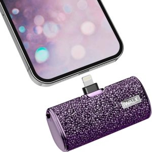 iWalk 4500mAh Lightning Pocket Power Bank - Purple Diamond