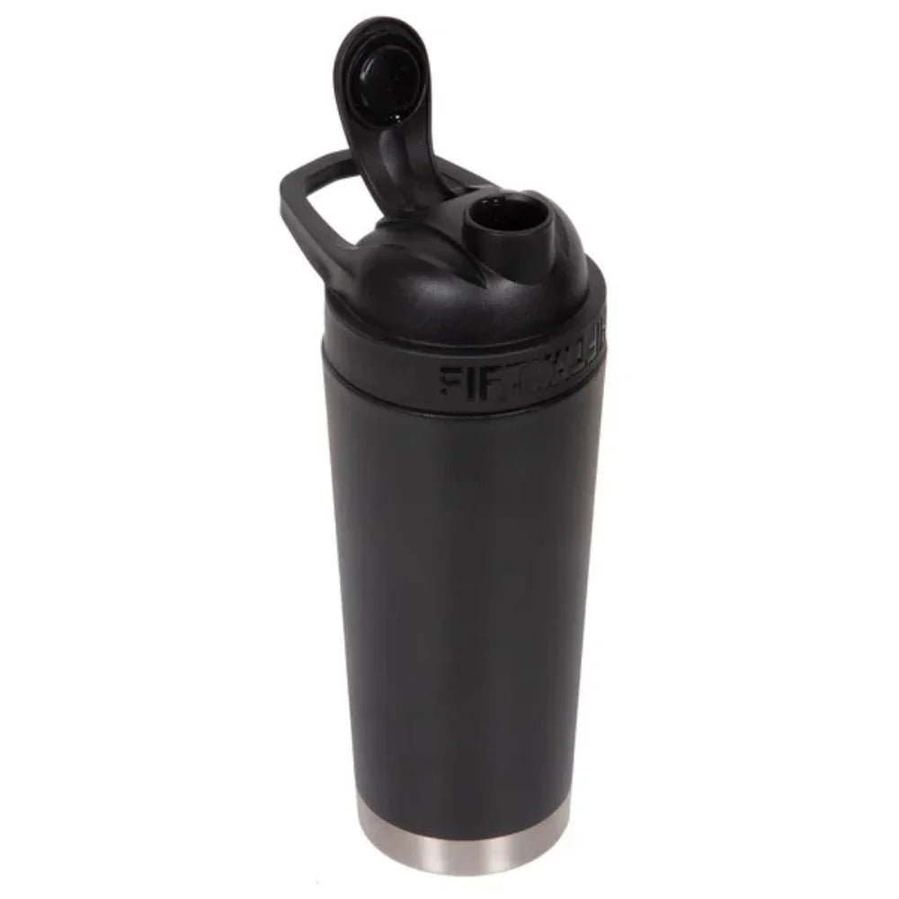 Fifty/Fifty Shaker Bottle 750ml - Matte Black - Tashqila