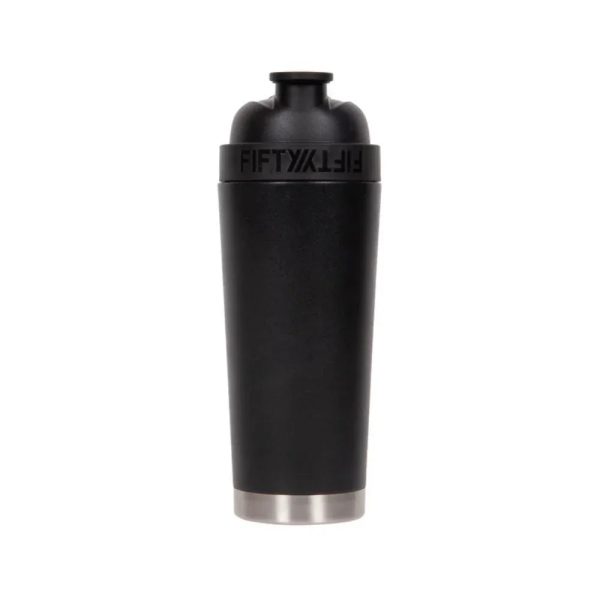 Fifty/Fifty Shaker Bottle 750ml - Matte Black - Tashqila