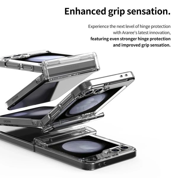 Araree Samsung Z Flip 6 Nukin 360 Case - Clear - Tashqila