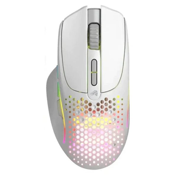 Glorious Model I2 Wireless Gaming Mouse - Matte White - Tashqila