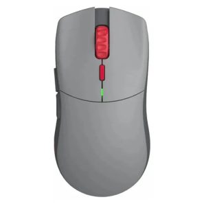 Glorious Series One PRO Wireless Mouse - Centauri - Grey/Red - Forge - Tashqila