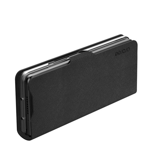 Araree Bonnet Diary Flip Case For Samsung Galaxy Z Fold 3 - Black - Tashqila