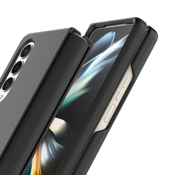 Araree Aeroflex Case For Z Fold 4 - Black - Tashqila