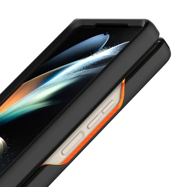 Araree Aeroflex Case For Z Fold 4 - Black - Tashqila