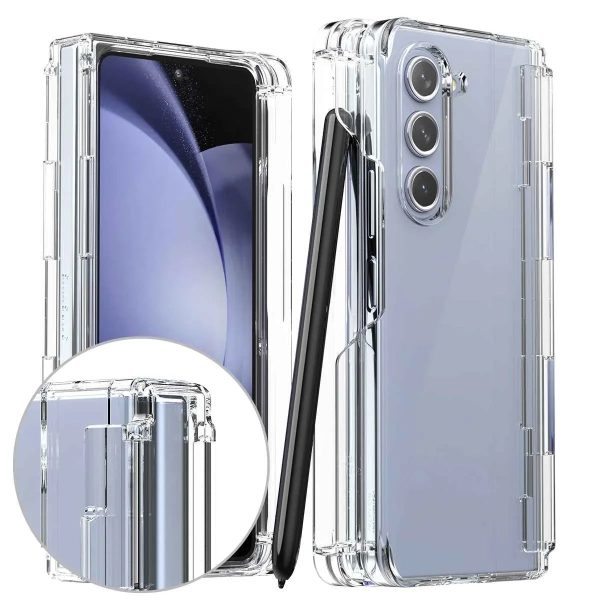 Araree Z Fold 5 Nukin 360 Case With Pencil Slot- Clear