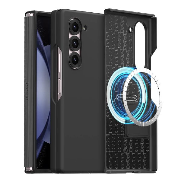 Araree Samsung Z Fold 6 Aero Flex Magsafe Case - Black - Tashqila