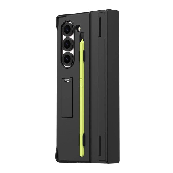 Araree Samsung Z Fold 6 Nukin 360 Stand + Pencil Slot Case - Black - Tashqila
