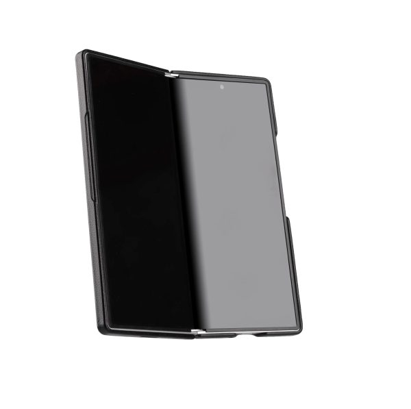 Melkco Galaxy Z Fold6 Origin Series PU Leather Regal Snap Cover - Black - Tashqila