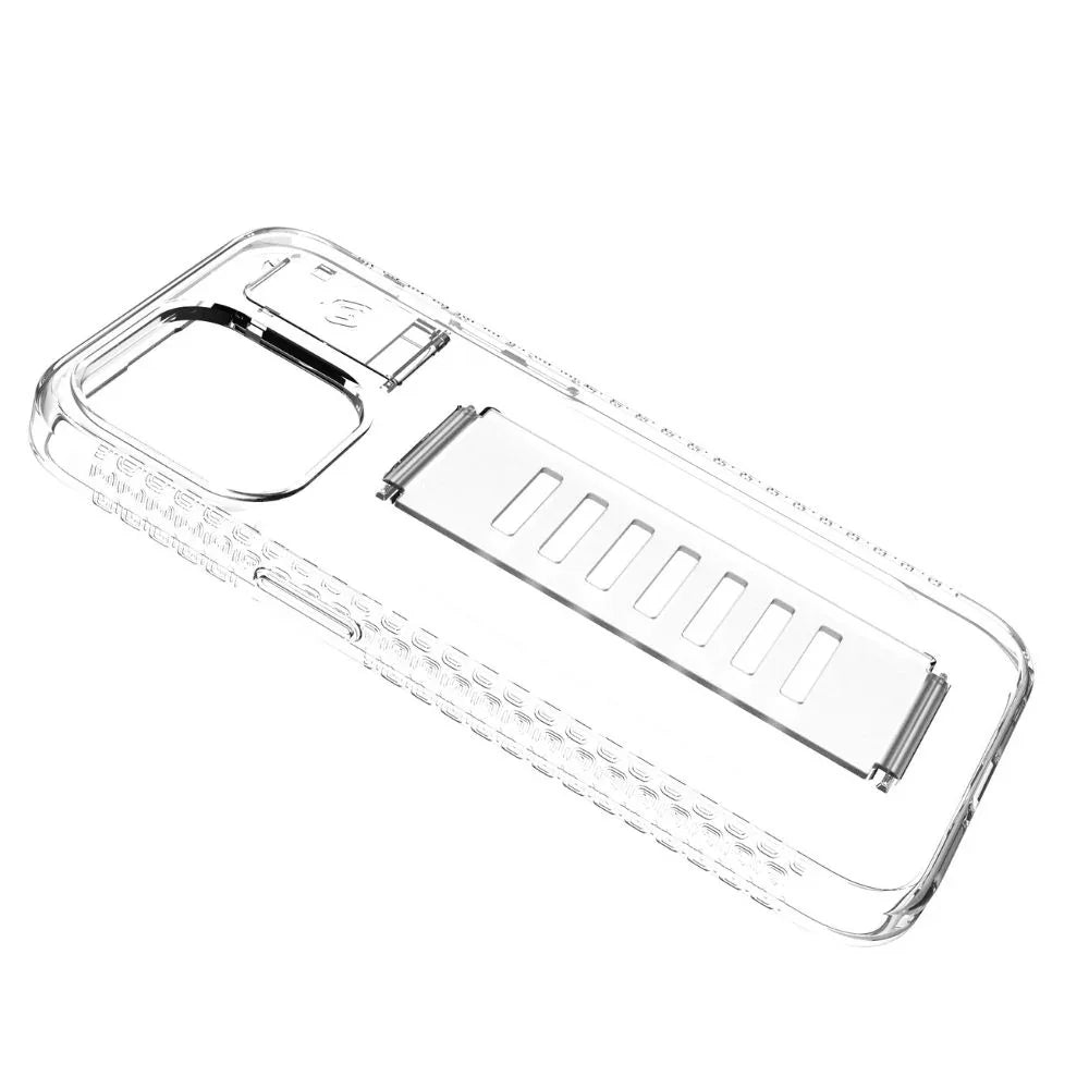 Grip2u Ultra Boost Case with Kickstand iPhone 15 Pro Max - Clear - Tashqila