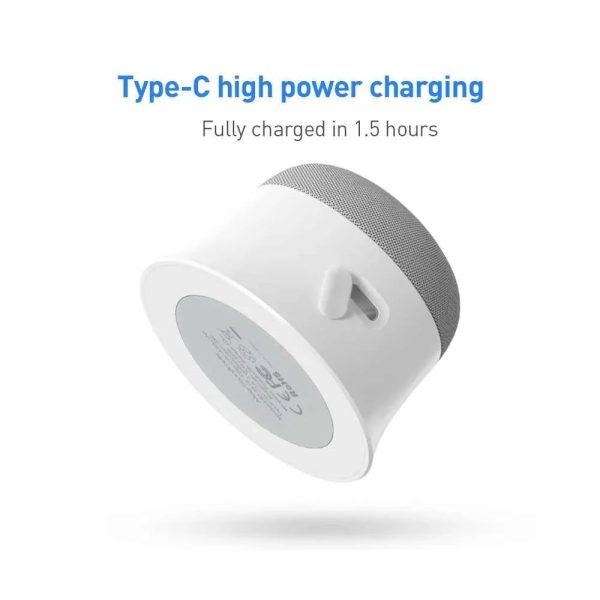 MiLi Mag Soundmate Mini MagSafe Bluetooth Speaker - White