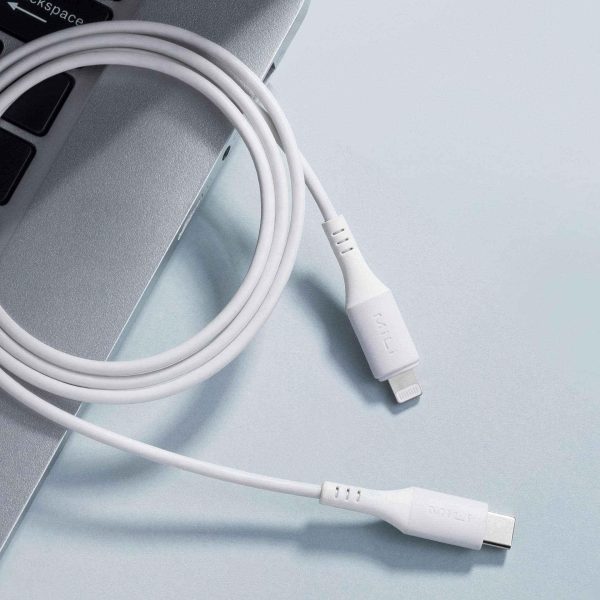 MiLi Type-C to Lightning 1M Cable - White