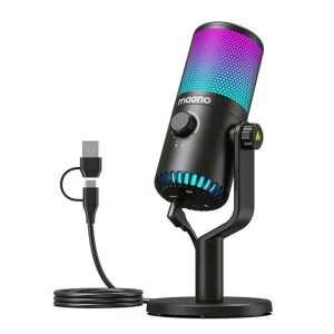 Maonocaster DM30 RGB USB Programmable Gaming Microphone for PC - Tashqila