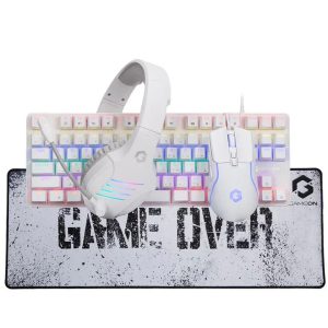 GAMEON VIPER XA All-In-One Artic Series Gaming Bundle - Tashqila