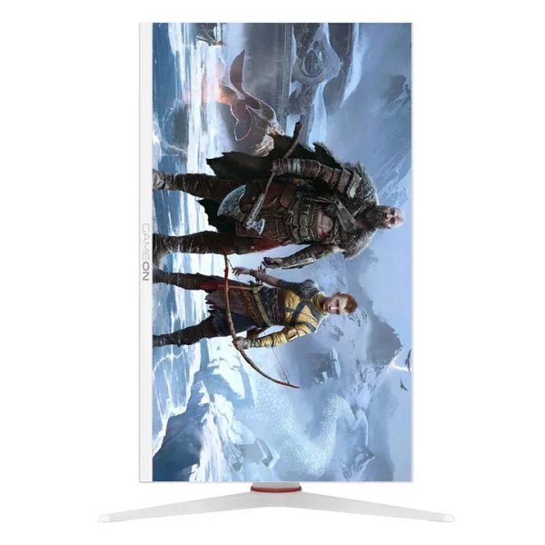 GAMEON Artic Pro Series 27" FHD, 180Hz, 0.5ms Flat Gaming Monitor (Support PS5) - White - Tashqila