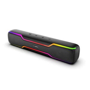 GAMEON Dominator Blaze Wireless RGB Gaming Soundbar - Black - Tashqila