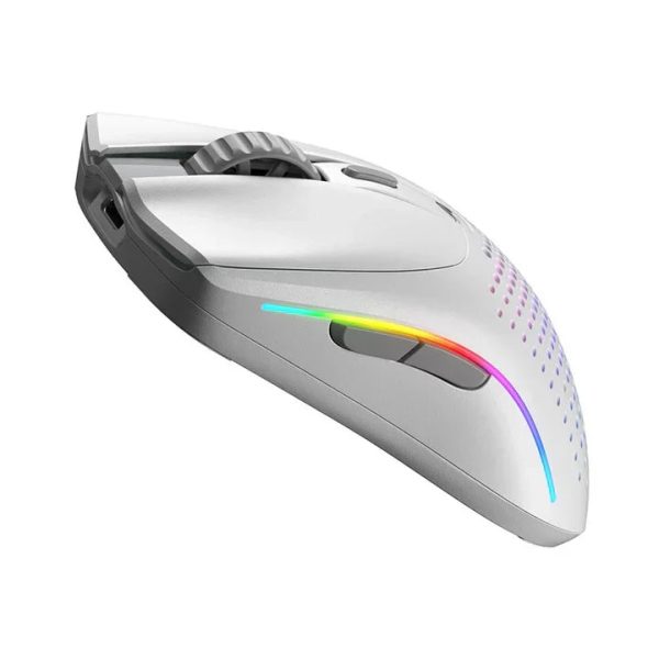 Glorious Model O2 Mini Wireless Gaming Mouse - Matte White - Tashqila