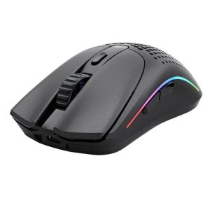Glorious Model O2 Wireless RGB Gaming Mouse - Matte Black - Tashqila