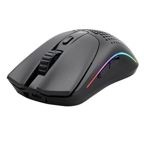 Glorious Model O2 Wireless RGB Gaming Mouse - Matte Black - Tashqila