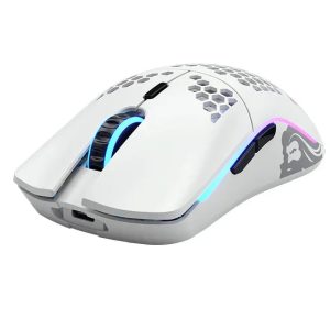 Glorious Model O Wireless Gaming Mouse - Matte White - Tashqila