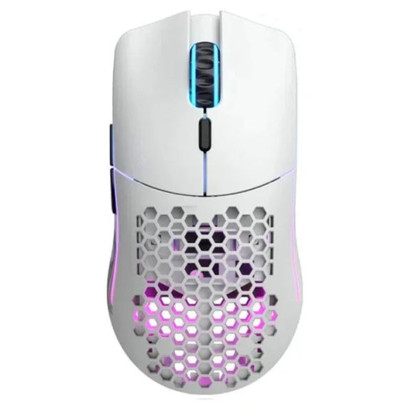 Glorious Model O Minus Wireless Gaming Mouse - Matte White - Tashqila