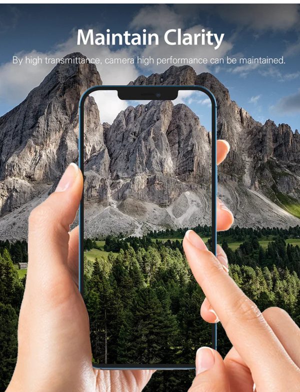 Araree C-Sub Core Camera Lens Tempered Glass For iPhone 12 - Clear - Tashqila