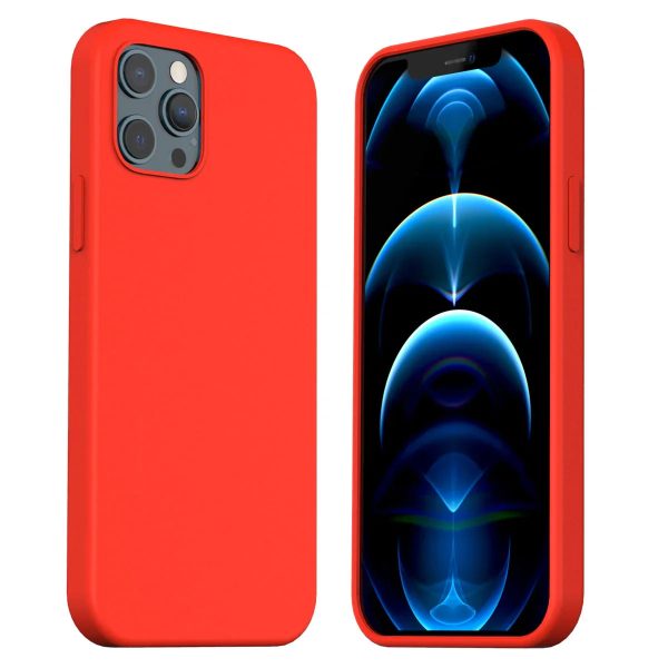 Araree Typo Skin Case For iPhone 12 Pro Max - Red - Tashqila