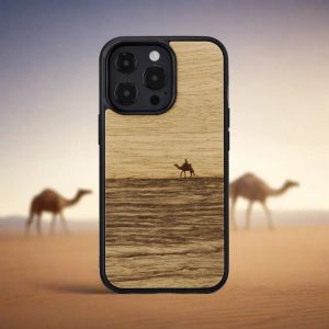 Man & Wood Series Cover For iPhone 13 Pro - Terra - Tashqila