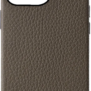 Melkco iPhone 13 Pro Max Origin Paris Leather Cover - Grey - Tashqila