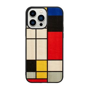 Man & Wood Series Cover For iPhone 13 Pro Max - Mondrain Wood - Tashqila
