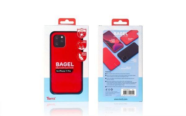 Torrii Bagel Case For iPhone 11 Pro (5.8”) - Red - Tashqila